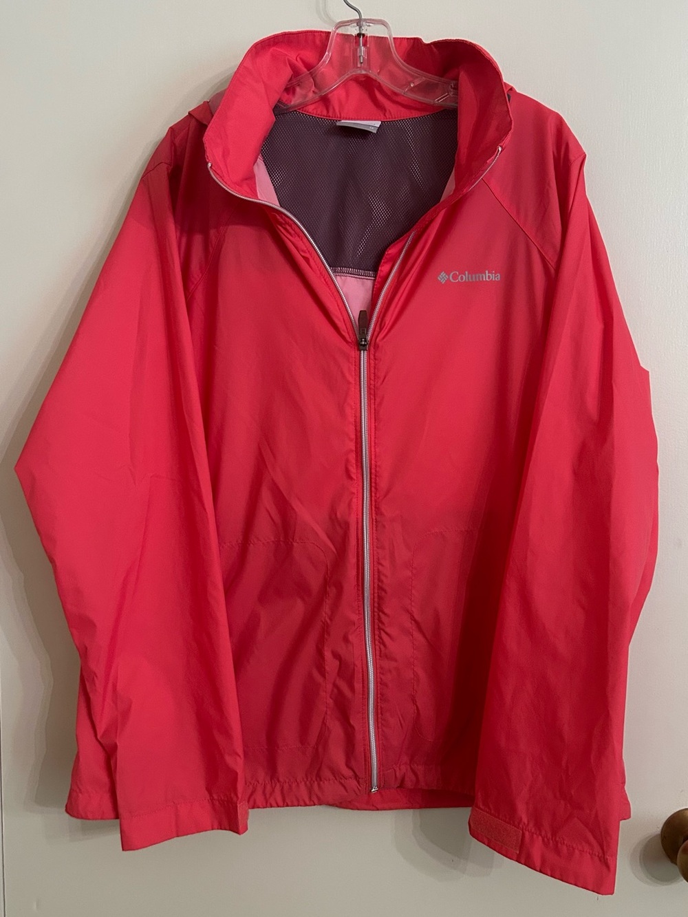 Columbia Switchback Rain Jacket -Coral